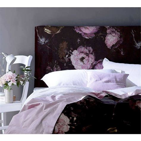 Floral Headboards Upholstered Velvet Headboard French Bedrooms