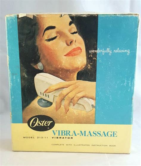 1965 Oster Vibra Massage Hand Held With Facial Body Etsy Canada Vintage Massage Kitschy
