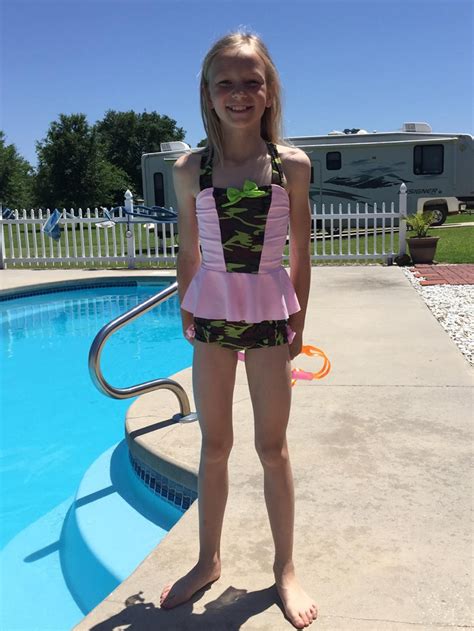 Clearance Peplum Tankini Trunks In Camo And Pink Size Etsy