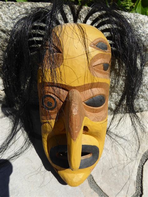 Canada First Nations Northwest Coast Bc Eye Of The Shaman Mask ⋆ Copper