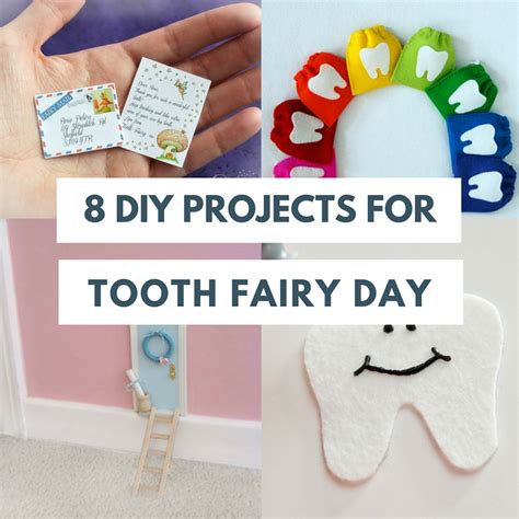 8 Diy Projects For Tooth Fairy Day Off The Cusp