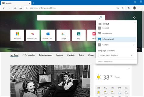How To Customize New Tab Page On The New Microsoft Edge Windows Central