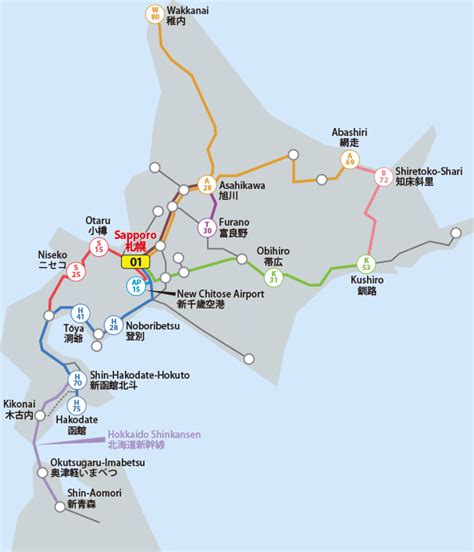 Hokkaido is japan's second largest island after honshu. Time table / Route map / Train guide｜HOKKAIDO RAILWAY COMPANY | Hokkaido, Train route map