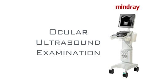 Ocular Ultrasound Examination Technique Youtube