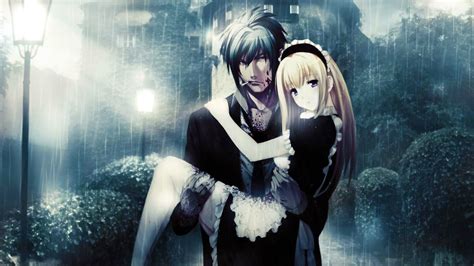 Loving Cute Anime Couple Hd Wallpaper Best Love Hd