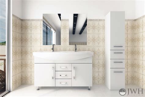 Celine Double Sink Vanity White Bathgems Com