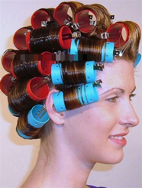 hair dryer hair rollers vintage beauty salon hair curlers