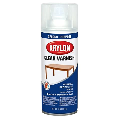 Krylon Super Clear Spray Varnish 11 Oz Gloss