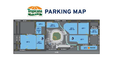 Parking At Tropicana Field Tampa Bay Rays