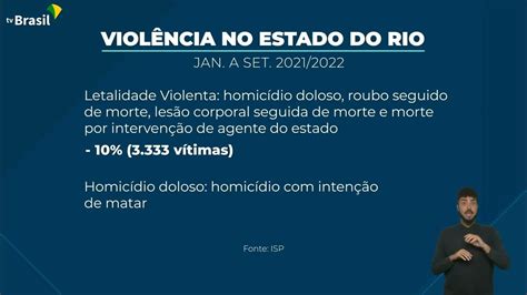 estado tem menor número de homicídios dolosos este ano repórter rio tv brasil notícias