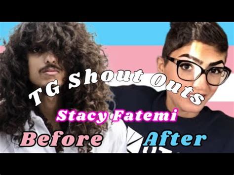 Transgender Shout Outs 0075 Stacy Fatemi HRT Male To Female