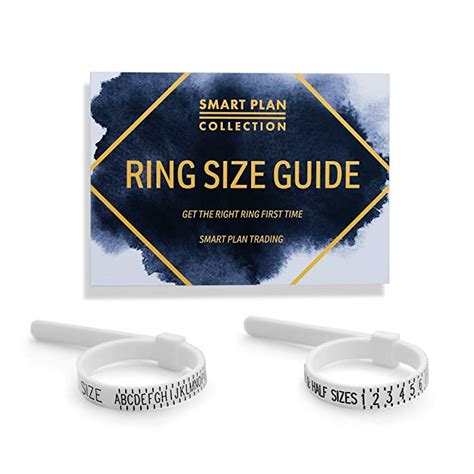 Buy Smart Plan Ring Sizer Uk And Us A To Z Ring Measurement Tool