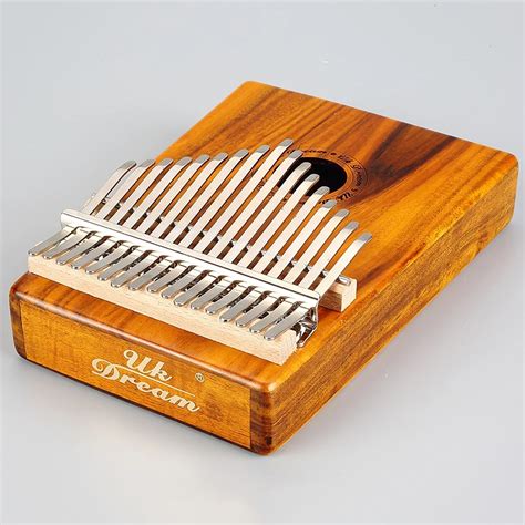 17 Keys Kalimba Mbira Sanza Likembe Thumb Piano Rosewood Instrument