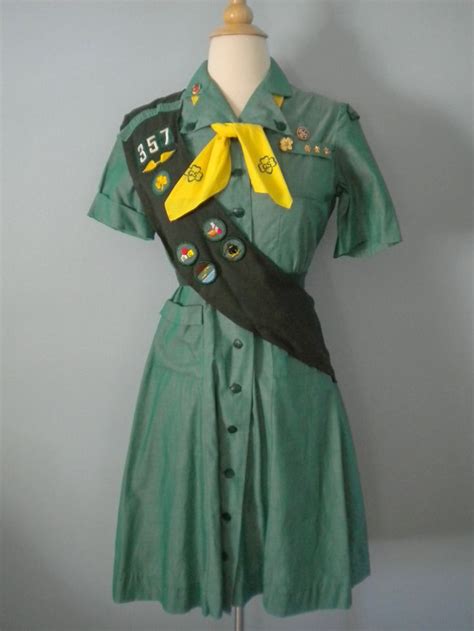 Reserved S Girl Scout Uniform Complete Etsy Girl Scout