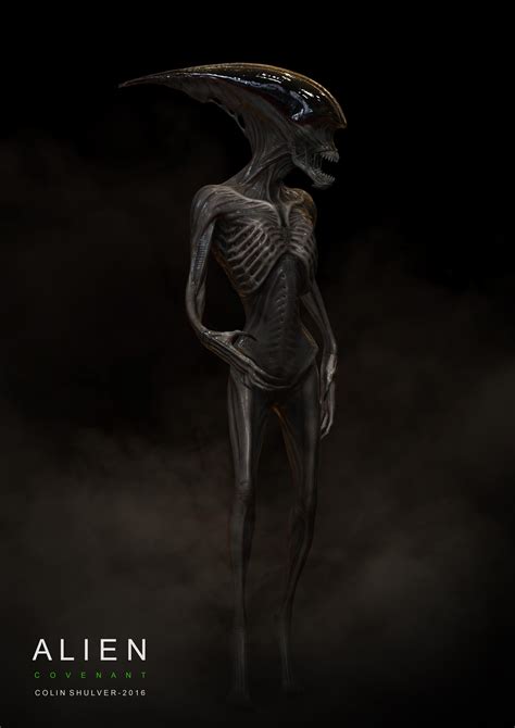 Including all alien franchise / movies. Alien: Covenant Early Neomorph Concept Art by Colin ...
