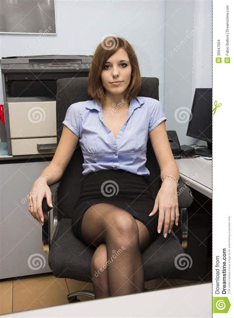 Secretário Sexy Foto De Stock Imagem De Brilhante 36947604