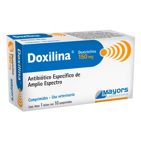Doxilina 150mg Anatibiotico De Amplio Espectro A Base De Doxiciclina 1