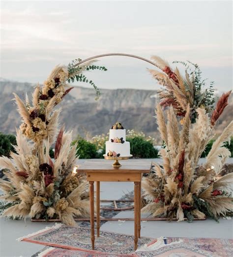Pampas Grass Wedding Decor Ideas For Your Wedding Abroad