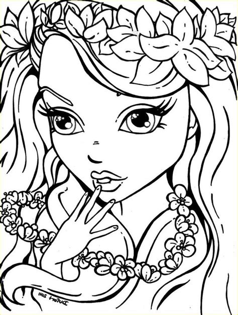 13 Beautiful Coloring Sheets For Girls Photos Coloring Pages For