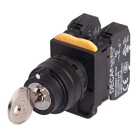 A20k 31be20 2 Deca Key Selector Switch