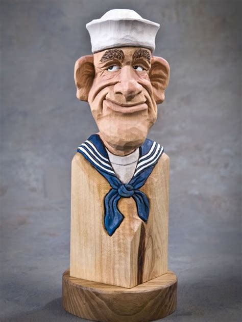 Free Printable Wood Carving Caricature Patterns