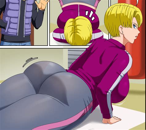 Rule 34 1girls Alternate Version Available Android 18 Ass Blonde Blonde Hair Blue Eyes