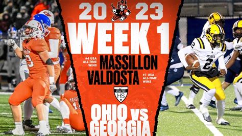Massillon And Valdosta To Face Off In 2023 Finally
