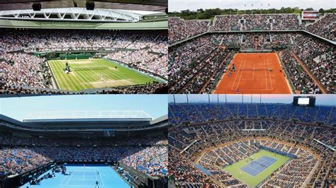 What Surfaces Are The 4 Grand Slams Played On Tennispredict