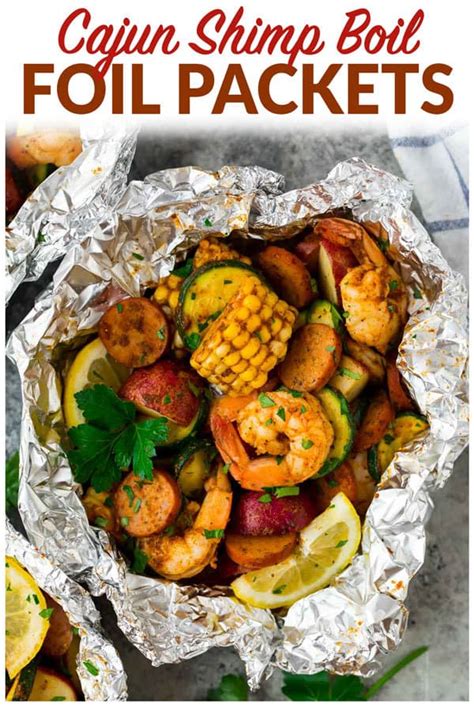 Visit our recipe guide for easy diabetic recipes. Cajun Shrimp Boil Foil Packets {Easy and Flavorful ...