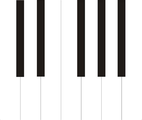 Beschriftete klaviertastatur mit notenlinien und oktavlagen. Klaviertastatur Beschriftet Zum Ausdrucken