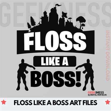 Floss Like A Boss Svg Fortnite Floss Svg Perfect For Anyone Who