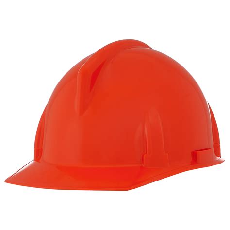 Msa 454727 Topgard Slotted Cap Style Hard Hat 1 Touch Suspension