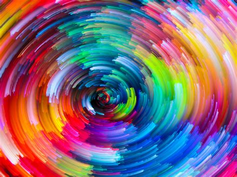 Abstract Artwork Colorful Painting Splashes Swirl Wallpapers Hd
