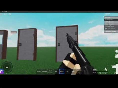 This roblox gun tutorial will teach you how to make a gun on roblox. ACS Gun controls roblox (older but still ok to use update ...