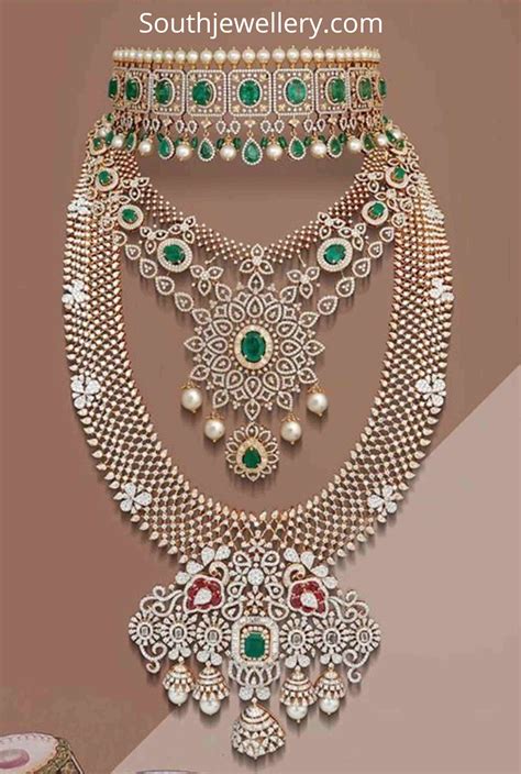 Https Southjewellery Com Wp Content Uploads Bridal Wedding Di Necklace Set