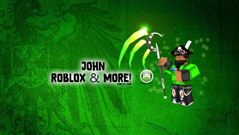 Game John Channel Yt Banner By Tron By Tronroblox On