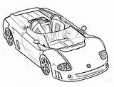 Car Race Coloring Pages Printable Kids sketch template