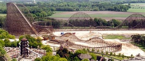 Though a wooden roller coaster, it is one of the fastest and tallest in the country. Coastersandmore.de - Achterbahn Magazin: Holzachterbahn ...