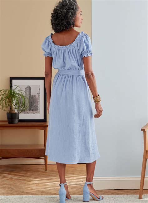 Butterick Sewing Pattern B6757 Misses’ Dress Sewdirect
