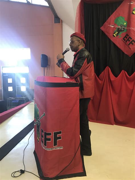 Economic Freedom Fighters On Twitter National Chairperson AdvDali Mpofu Addressing Delegates