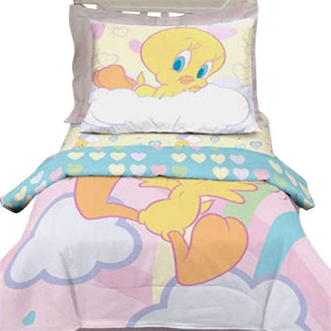 Great savings free delivery / collection on many items. Looney Tunes Tweety Dream Clouds Toddler Bedding Set ...