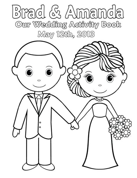 Bride And Groom Coloring Page Printable Coloring Pages