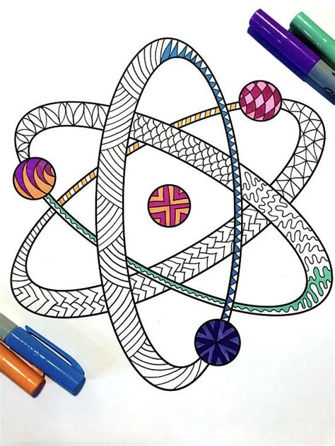 Check spelling or type a new query. Atom PDF Zentangle Coloring Page | Etsy in 2021 | Coloring pages, Atom drawing, Zentangle
