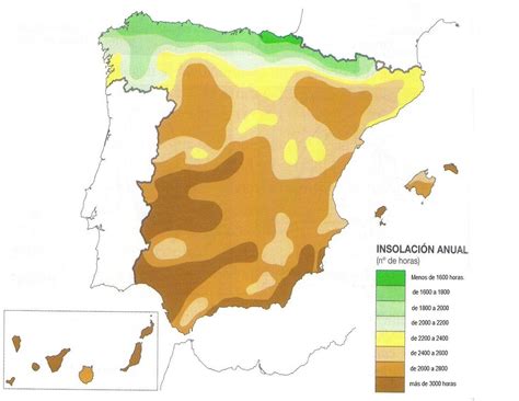 Geografía De España 2º Bach Mapas Elementos Y Factores Del Clima