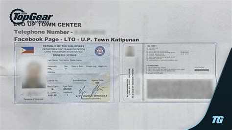Lto Releases Temporary Drivers License Format And Details