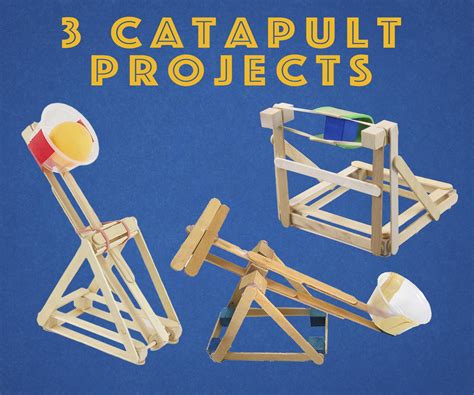 Mini Catapult Projects For Kids 5 Steps With Pictures Instructables