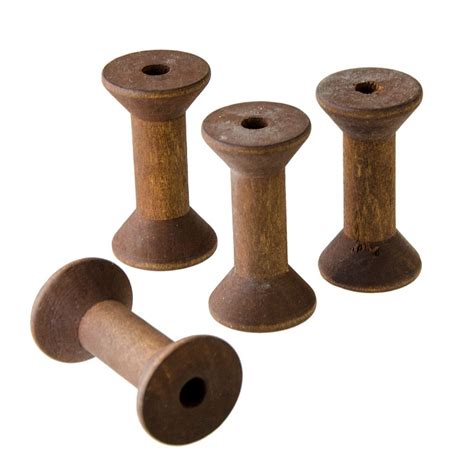 15 Wooden Ribbon Spool Set Of Four Wsj008 Wooden Wooden Spools