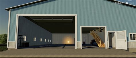 Fs19 Placeable Garage Usa Style Fs 19 And 22 Usa Mods Collection