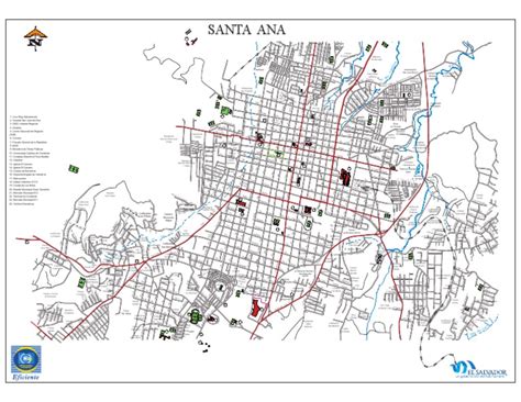 Mapa Santa Ana