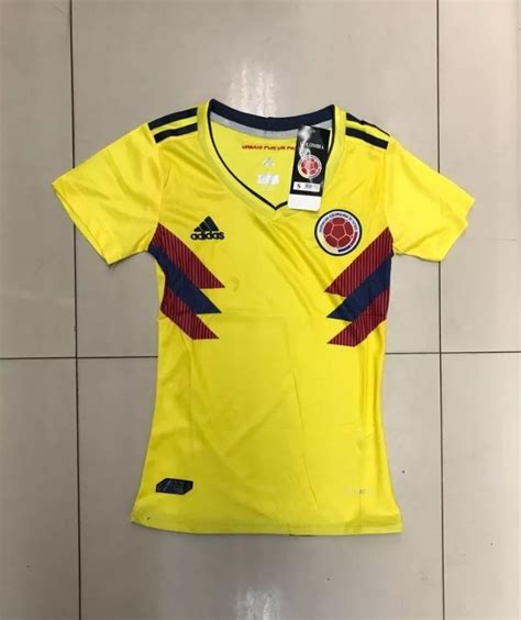 Colombia señora camiseta adidas seleccion wm 2018 s xl. Camisetas Selección Colombia Rusia 2018 Dama - $ 90.000 en ...